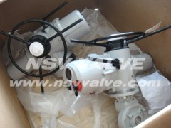 Electric actuator with handwheel