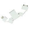 Mobile Phone Multiple USB Adaptor Mini USB Charging Cable with Copper Conductor