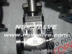 Forged Titanium F2 Globe Valve Flange end