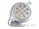 High Power 12W / 220V 7000 - 7500K Interior Decorative Led Recessed Down Light