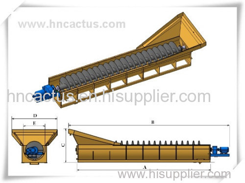 High Capacity Spiral Sand Washing Machine