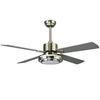 Funky Living Room / Bedroom Ceiling Fans with Light Kits 52 Inch