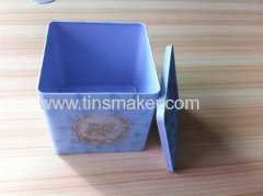 square tissue tin box