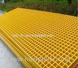 Yellow Strong FRP Pultruded Grating Fiberglass Bearing Floor Grating