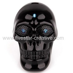 Skull Style Rechargeable Amazing Portable Speaker for Nice Halloween Gift and Greative Gift