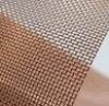 Red Plain / Twill Weave Copper Woven Mesh 20 Mesh For Cabinet Screen