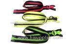 10# Nylon Long Chain Resin Zipper Plastic Open End For Commission Garment