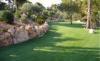 8800Dtex Field Green Fake Golf Artificial Grass Turfs Yarn 20mm