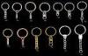 Different Shape Handbag Accessories Metal Key Chain Ring