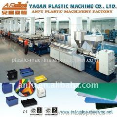 pp Corrugated sheet machine