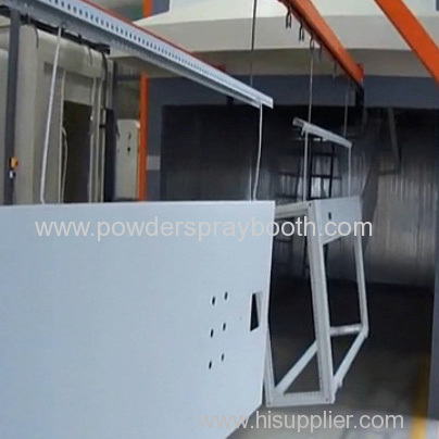 cabinet powder coating production line