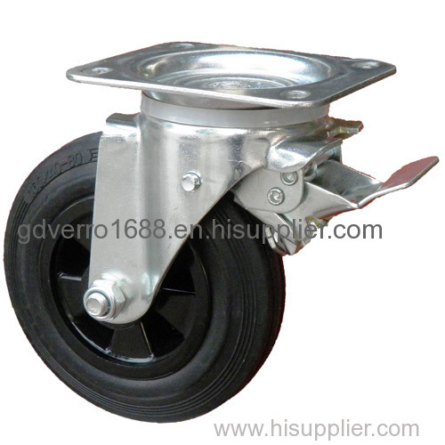 Durable high load capacity swivel garbage containers casters