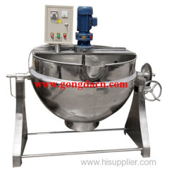 stainless steel gas/electric/steam jacket kettle(CE certificate)