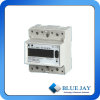 Pulse output with communication Single Phase Din Rail Intelligent Meter from single phase AC electronic net and display