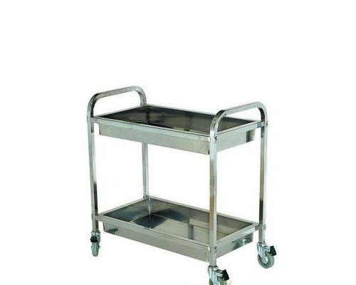 Antistatic stainless steel trolley