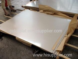 SPCC ST12 Thin 410 Cold Rolled Stainless Steel Sheet 4 x 8 / 430 SS Pressure Vessel Plate