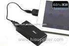 Black 5200mAh Mobile Phone Power Bank With LED Torch For SONY PSP / iPod / iPad