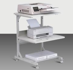 Mobile office depot trolley cart Commercial media master 3-shelf A/V cart