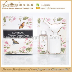 Fragrance clay diffuser / scented clay bird diffuser in ceramic vase with 120ml fluid