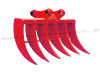 Customized Excavator Rake Bucket High Efficiency Construction Equipment