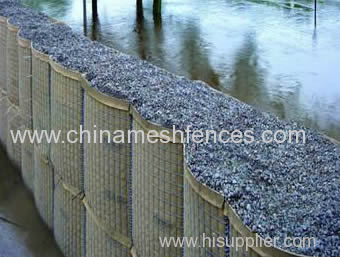 Hot-dipped Galvanized Welded Wire Hesco Baskets