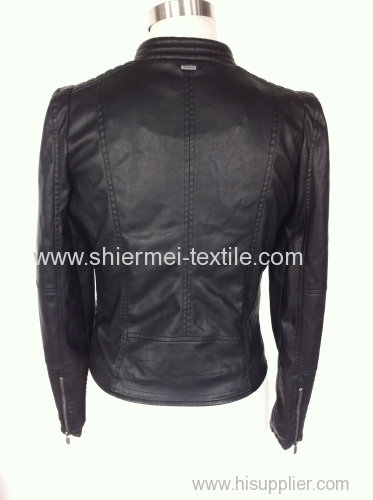 2014 artificial leather garment 09