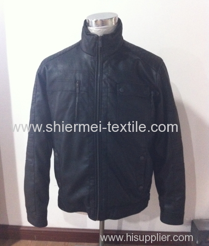 2014 artificial leather garment 11