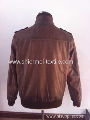2014 artificial leather garment 12