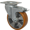 Industry heavy duty aluminum core PU casters