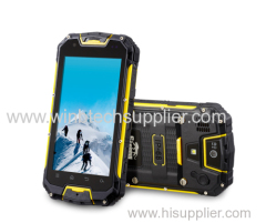 IP68 Rug-ged Smartphone with PTT Walkie Talkie 4.5 Inch Android 4.4 MTK6589 Quad Core phone