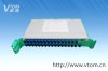 PLC Splitter Tray with SC/LC/FC Fiber Optic Adapters