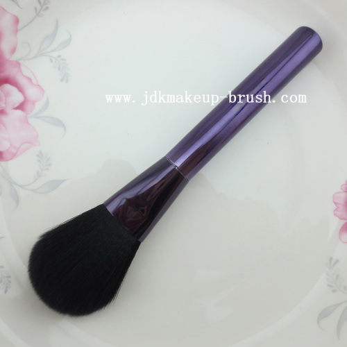 Goat hair purple makeup brush