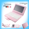 Fancy special bluetooth keyboard leather case for Samsung Tab2 P3100 6200