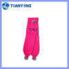 tianying pink printed fashion kids winter pompoms beanie scarf sets