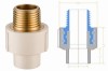 CPVC ASTM2846 standard water supply fittings(MALE Coupling COPPER THREAD)