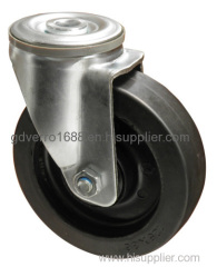 5 inches swivel bracket with short offset distance and bolt hole fitting non-standard rubber casters