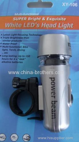 Hot Sale Gray Bicycle Head Light