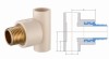 CPVC ASTM2846 standard water supply fittings(MALE TEE COPPER THREAD)