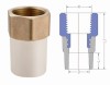 CPVC ASTM2846 standard water supply fittings(FEMALE FOUPING COPPER THREAD)