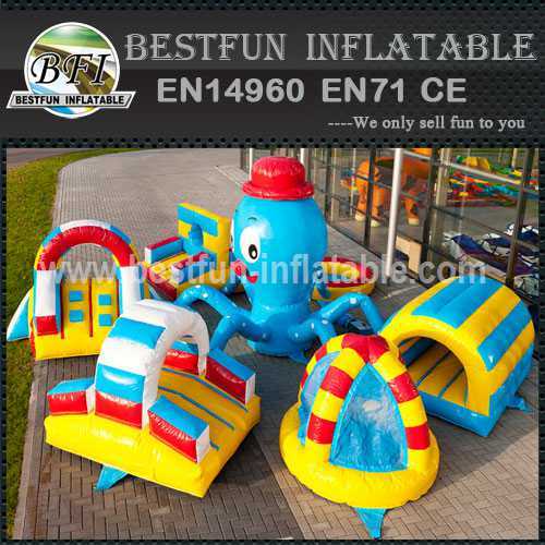 Octopus Inflatable Structure Obstacle Course