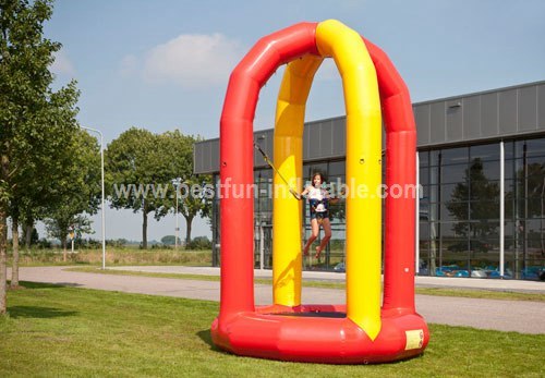 Inflatable bungee trampoline for sale