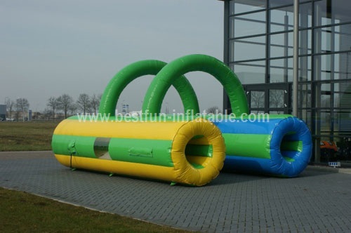 Inflatable crawl tunnel obstacle course