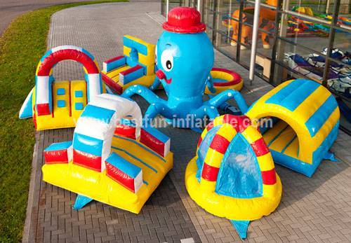 Octopus Inflatable Structure Obstacle Course