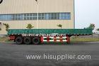 High strength steel 3 Side Dumper / Semi Trailer For Sea Transport with impacting resistance
