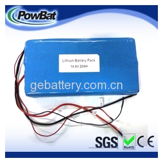 12V 20Ah polymer lithium battery pack