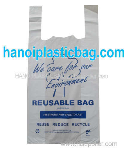 CARRIER SHOPPING PLASTIC BAG biodegradable