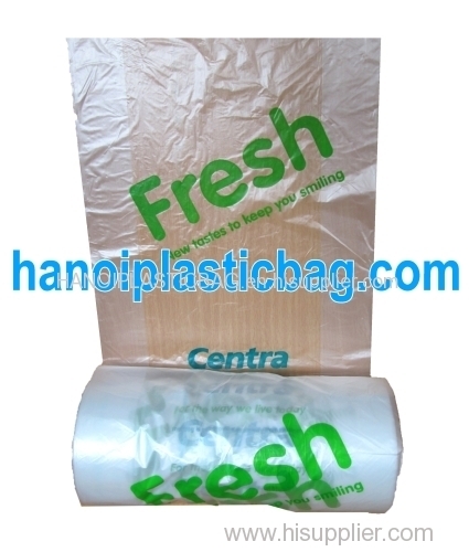 FOOD BAGS ON ROLL virgin LDPE