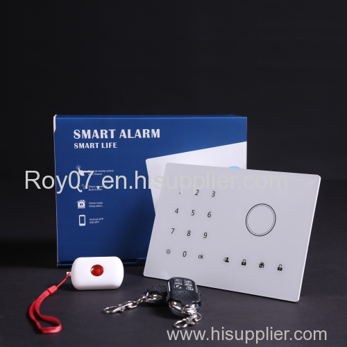 30-Zone GSM Touch Keypad Intruder Home Alarm With Inside Siren more than 70DB