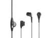 Black Mobile Phone Stereo Earphones With Mic For Japanese Au Port Phone