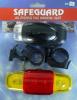 LED Bicycle Lamp Set With Yellow Head Taillight